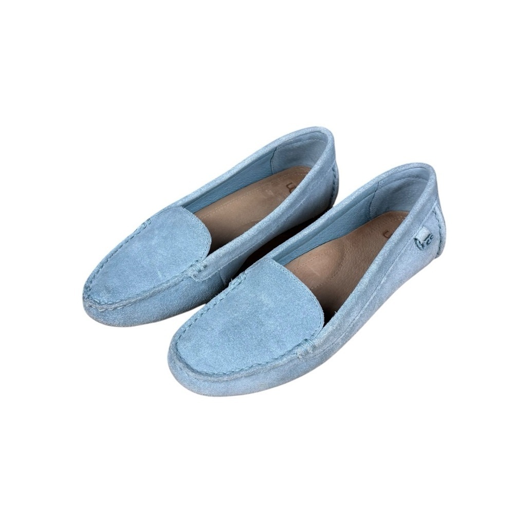 UGG Blue Suede Flores Driving Moccasin Loafer– Women’s Sz 6
